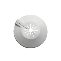 Rosetta apribile in plastica bianca 10 pz