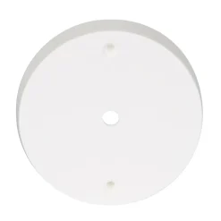 Rosone in plastica bianco