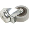 Rotella sterzante con foro posteriore e cuscinetto radente Ø 50 mm 45 kg