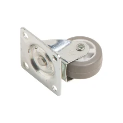 Rotella sterzante per mobili con ruota Soft Ø 30 mm P 20 kg