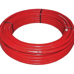 Rotolo tubo multistrato rosso Ø16