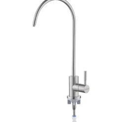 Rubinetto acqua filtrata acciaio inox girevole Idrostile 155 mm acciaio spazz
