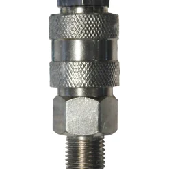 Rubinetto aria compressa universale pneumatico 10 mm x 3/8" maschio