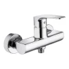 Rubinetto bagno monoc. esterno doccia lime cromo