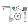 Rubinetto cucina Idrostile bocca estraibile filtro grigio