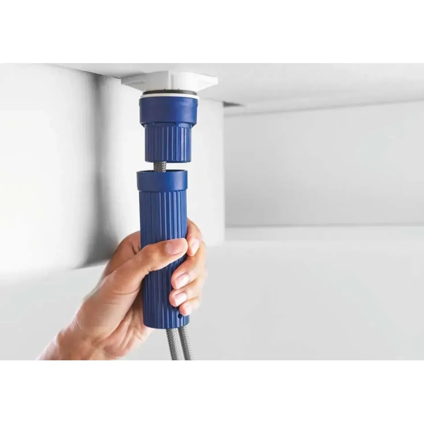 Rubinetto cucina monocomando Grohe Quickfix Startedge doccetta estraibile cromo