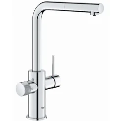 Rubinetto cucina monocomando Grohe Blue Pure Minta doccetta estraibile cromo