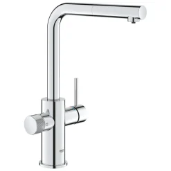 Rubinetto cucina monocomando Grohe Blue Pure Minta doccetta estraibile cromo