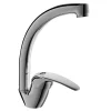 Rubinetto cucina monocomando canna alta City cromo
