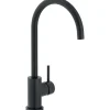 Rubinetto cucina monocomando canna alta Live nero