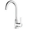 Rubinetto cucina monocomando canna alta Amsterdam cromo