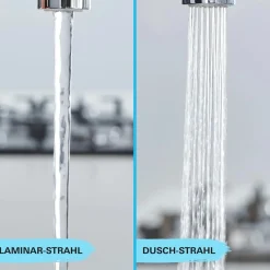 Rubinetto cucina monocomando Grohe canna bassa per Start nero
