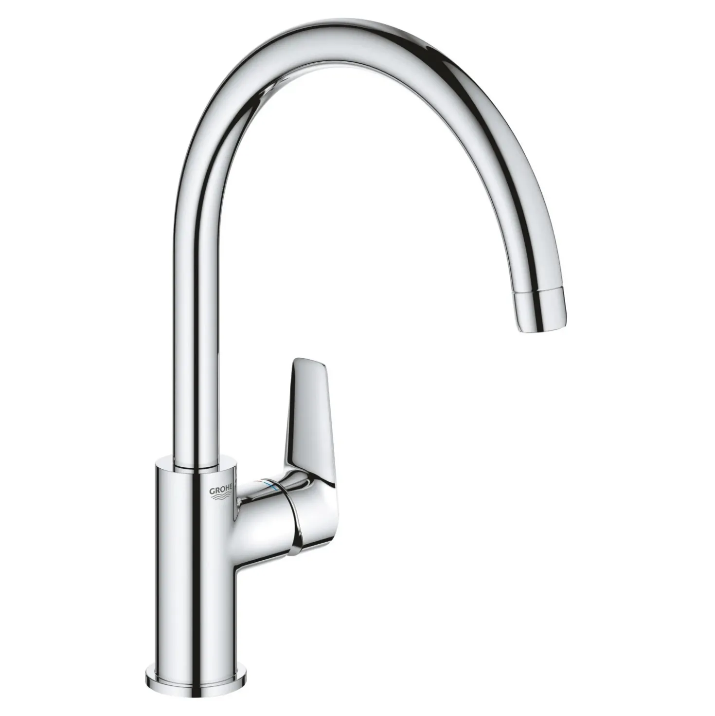 Rubinetto cucina monocomando per Grohe Start Edge cromo