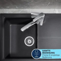 Rubinetto cucina monocomando Grohe Start Chrome cromo