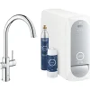 Rubinetto cucina monocomando canna alta per Grohe Blue Home Start cromo