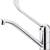 Rubinetto cucina monocomando leva clinica Kiara cromo