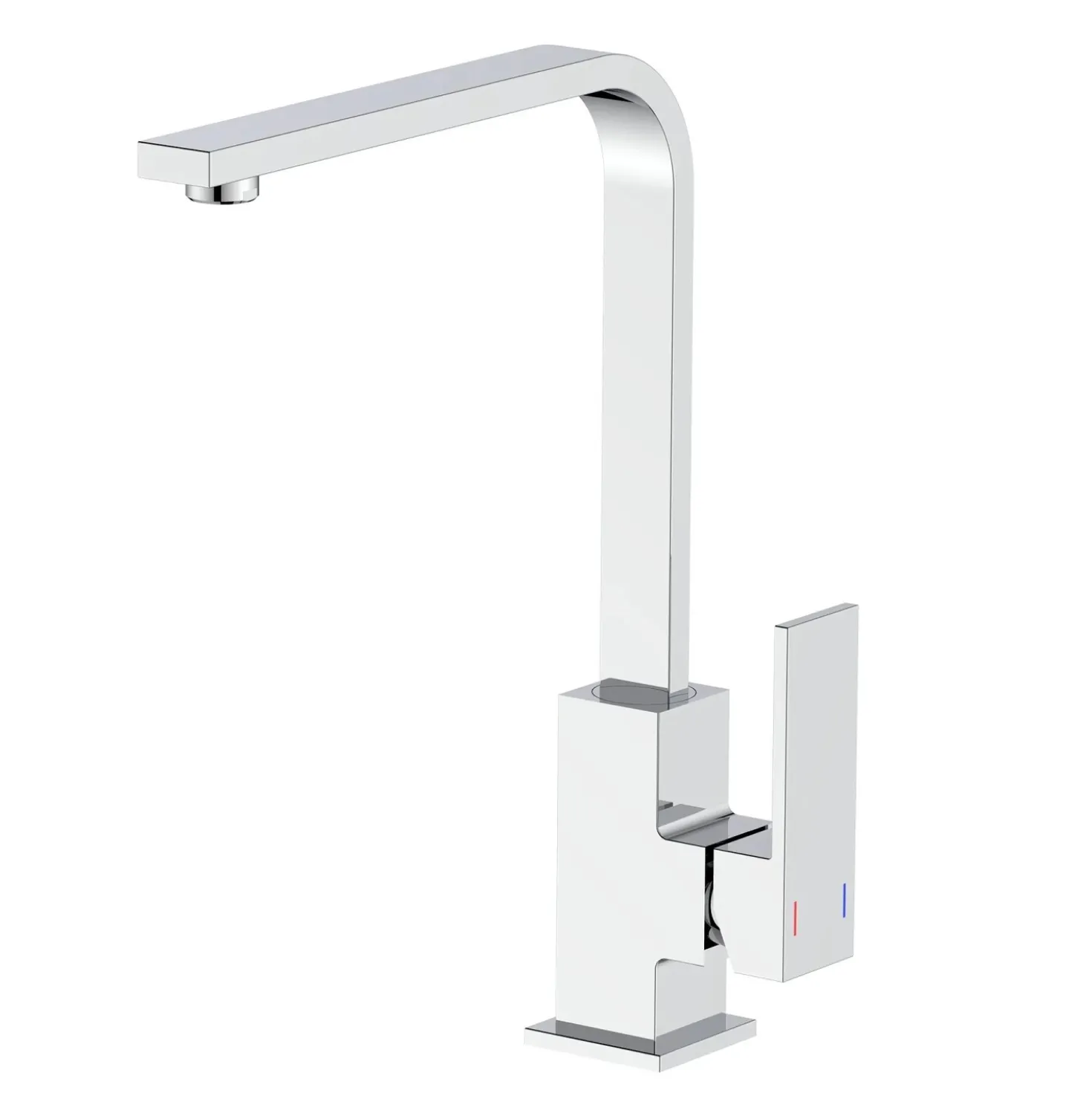 Rubinetto cucina monocomando canna alta Elite cromo