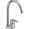 Rubinetto cucina monocomando ribaltabile cromo