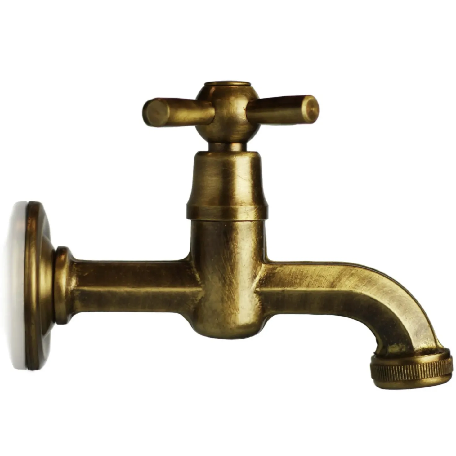 Rubinetto da esterno ornamentale in ottone bronzato R7 13 mm (1/2")