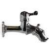 Rubinetto da esterno ornamentale in ottone cromato R2/C 13 mm (1/2")