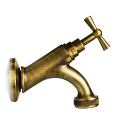 Rubinetto da esterno ornamentale in ottone bronzato R10 13 mm (1/2")