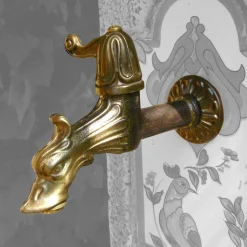 Rubinetto da esterno ornamentale in ottone bronzato R2 13 mm (1/2