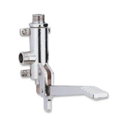 Rubinetto per lavabo a pedale monoleva cromo