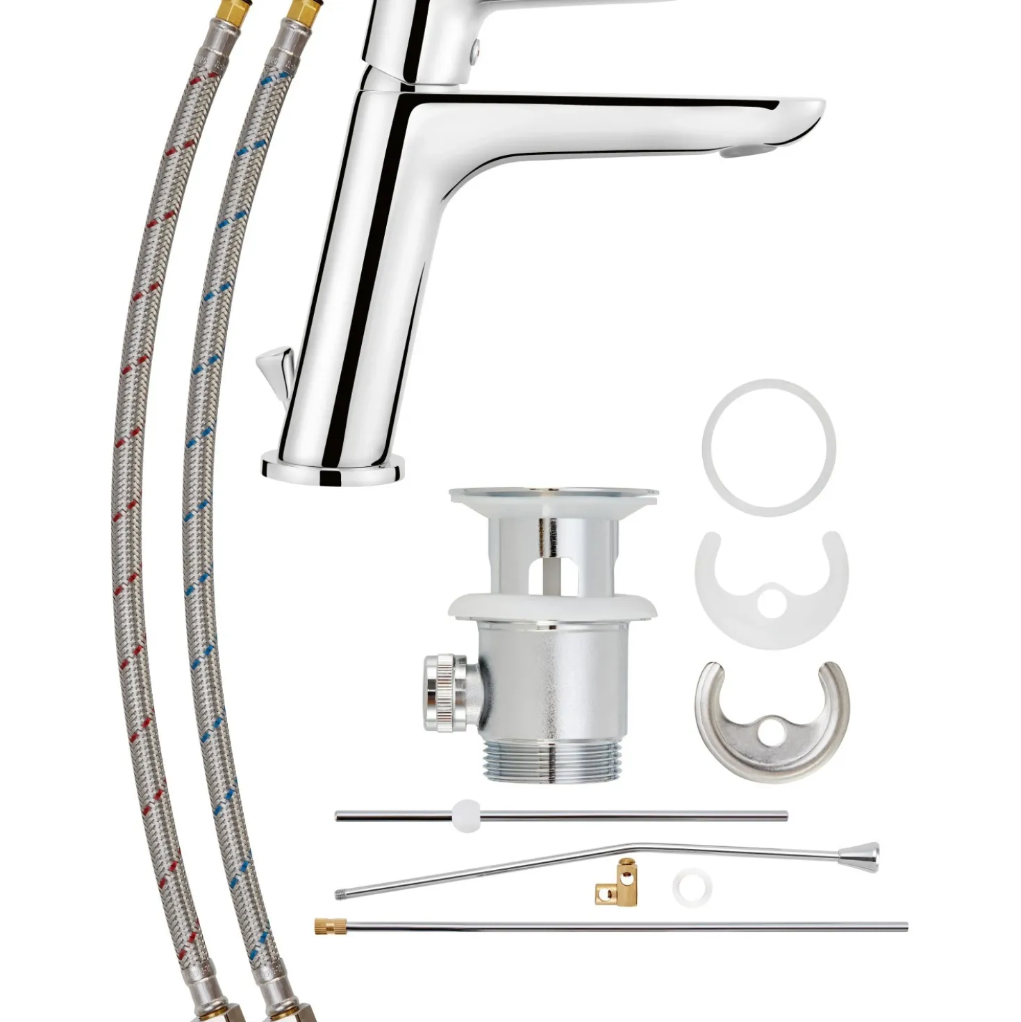 Rubinetto per lavabo baliv WT-5110 cromo