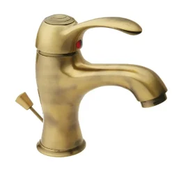 Rubinetto per lavabo Distri vecchio ottone