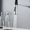 Rubinetto per lavabo Tokyo quadrato cromo