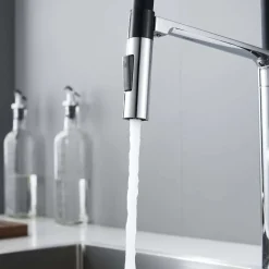 Rubinetto per lavabo Tokyo quadrato cromo