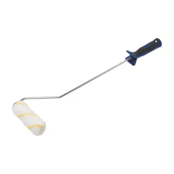 Rullo con filo dorato manico XL impugnatura Soft LUX-TOOLS nero-blu 12 cm
