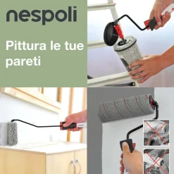 Rullo per pittura Rollmatic Teflon Soft Touch sup poco ruvide 22 cm