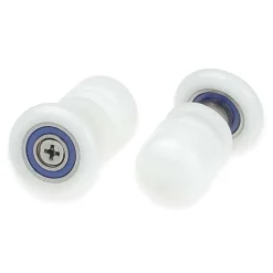 Rullo singolo box doccia vetro 6 mm Idrostile bianco