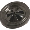 Ruota leggera cerchio in plastica profilo scanalato Ø 185 mm P 25 kg