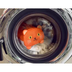 Sacca porta biancheria a forma di gatto in Polyester