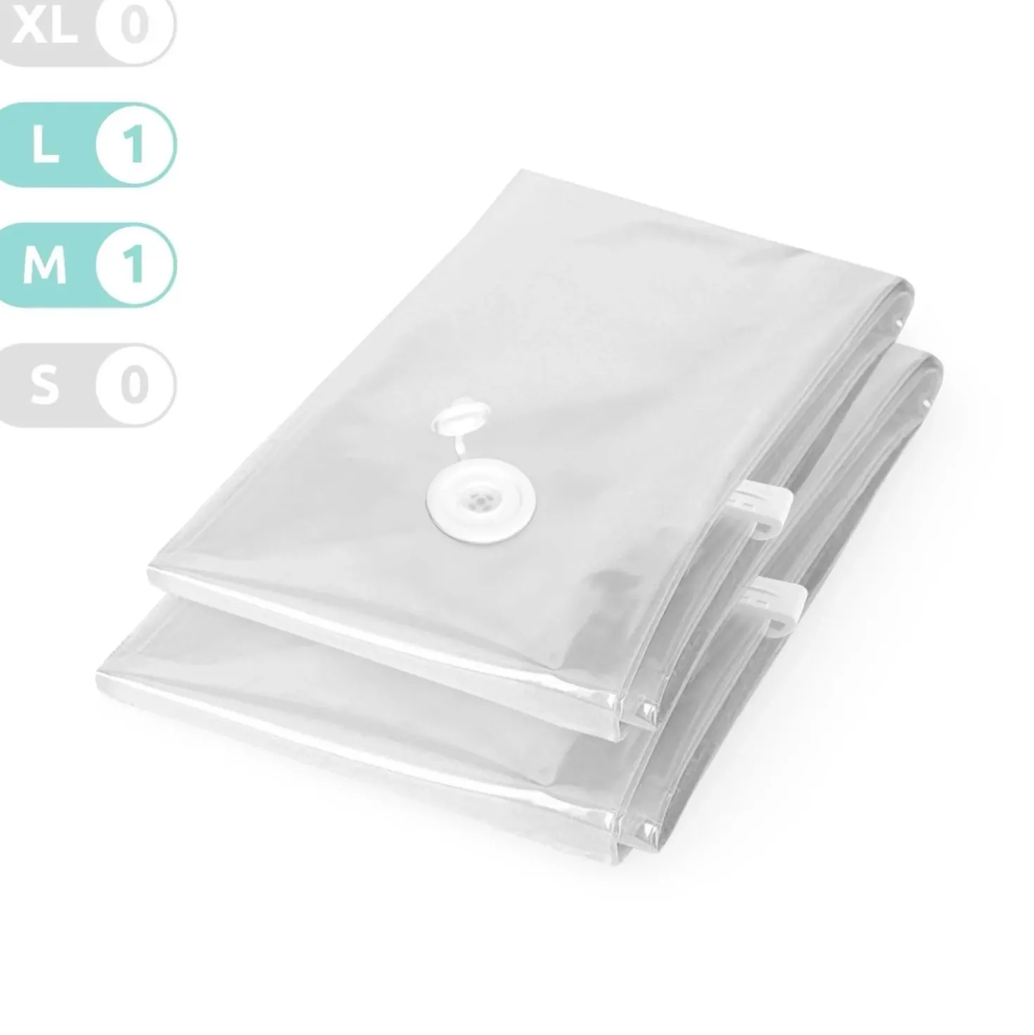 Sacchi salvaspazio Compress set 2 taglia M-L