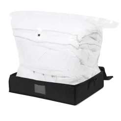 Sacco salvaspazio con custodia integrata Compress l 145 litri nero 65x50x15,5 cm