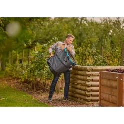 Sacco spazzatura per giardino Gardena PopUp 220 l 70x56x56 cm grigio