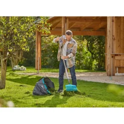 Sacco spazzatura per giardino Gardena PopUp 220 l 70x56x56 cm grigio