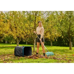 Sacco spazzatura per giardino Gardena PopUp 220 l 70x56x56 cm grigio