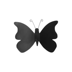 Sagome adesive 3D farfalle nere