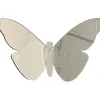 Sagome adesive 3D farfalle argento