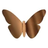 Sagome adesive 3D farfalle bronzo