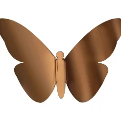 Sagome adesive 3D farfalle bronzo