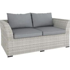 Salotto da giardino Hopevale Set Lounge in rattan 6 posti