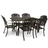 Salotto da giardino in Maryland alluminio bronzo 6 posti