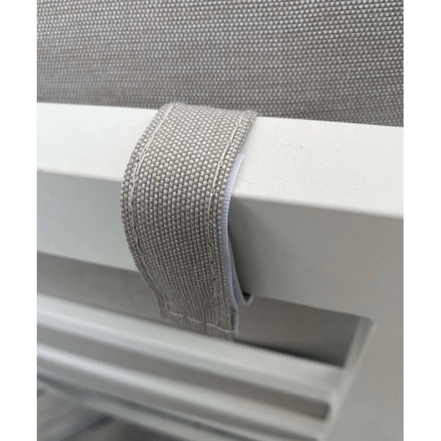 Salotto da giardino Ninfea in alluminio bianco/grigio 4 posti