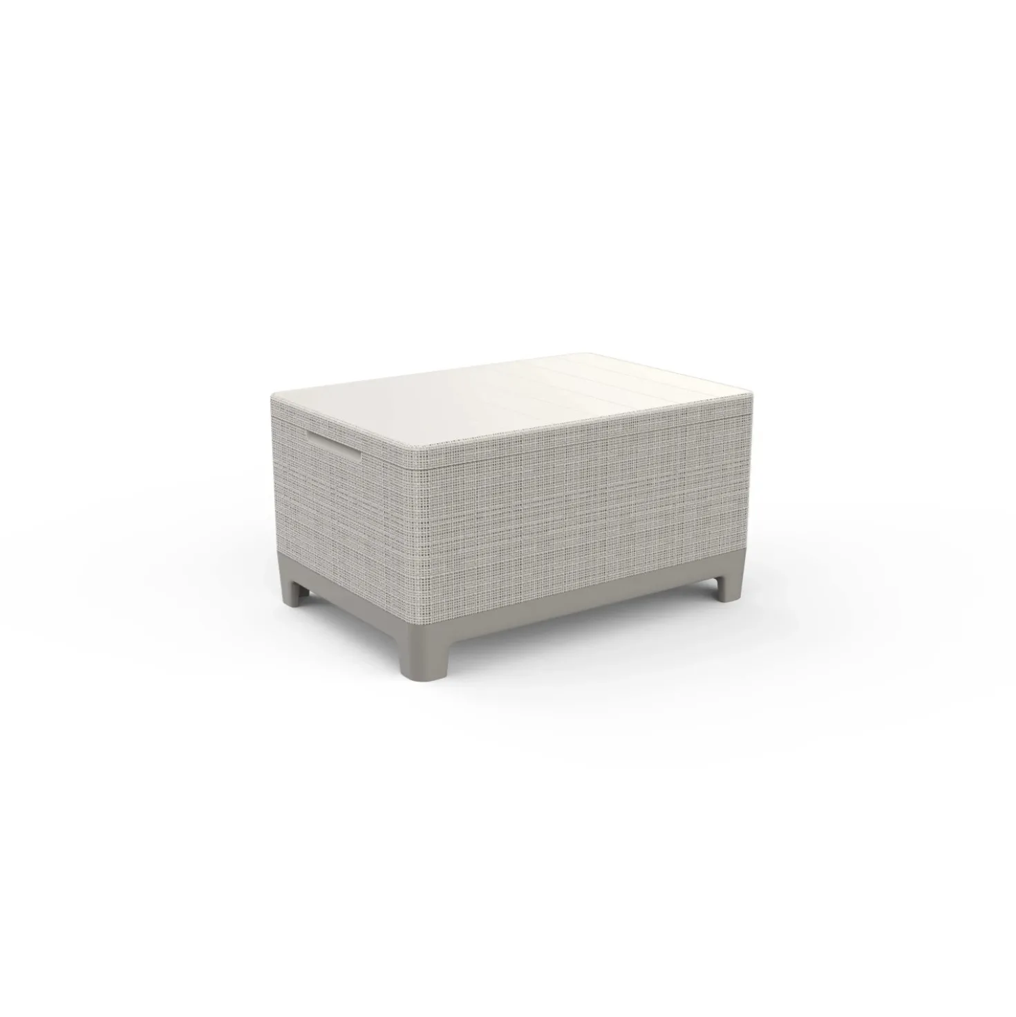 Salotto da giardino Scandi Linea in plastica beige 4 posti
