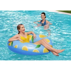 Salvagente con limoni Bestway Ø 122 cm